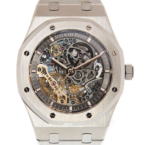 audemars piguet gray|Audemars Piguet black skeleton price.